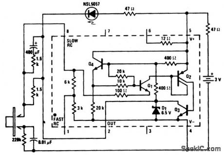 Indicating_one_shot_multivibrator