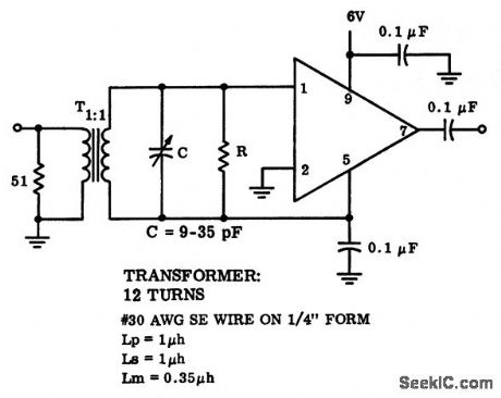 30_MHz_video_amplifier_using_an_MC1552G