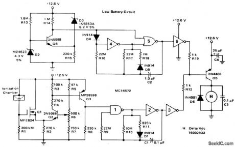 Ionization_chamber_smoke_detector_using_McMOS_alarm_oscillators_