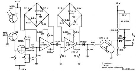 Frequency_sensitive_photo_activated_alarm