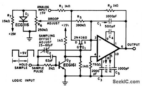 High_speed_sample_and_hold_circuit_using_an_ECG915_operational_amplifier