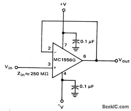 Voltage_follower_using_an_MC1556_op_amp