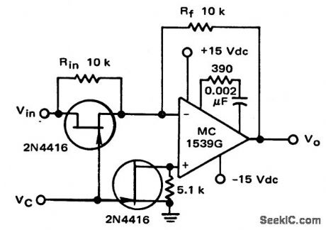 Op_amp_with_FET_AGC_circuit_