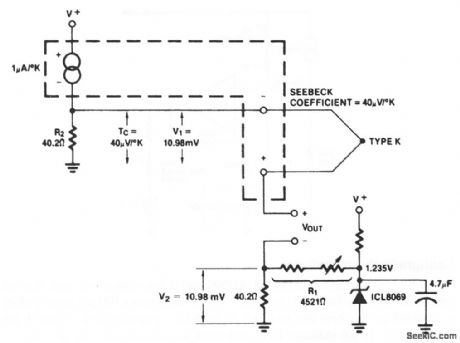 Cold_junction_compensation_for_type_K_thermocouple