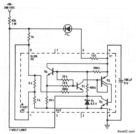 Safe_high_voltage_flasher_or_monitor