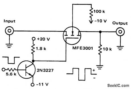 MOSFET_chopper_with_extended_range_of_±3_volts