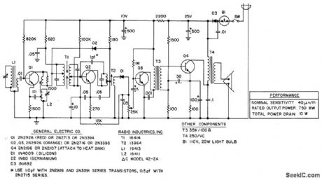 FOUR_TRANSISTOR_A_C_LINE_SET