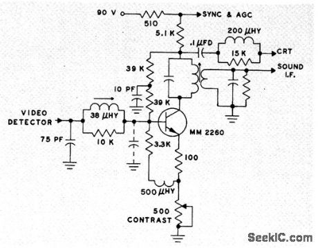 ONE_STAGE_TRANSISTOR_VIDEO_AMPLIFIER