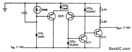 VOLTAGE_STABILIZER_USING_FOUR_CONSTANT_CURRENT_DIODES