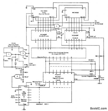 12_digit_CMOS_gas_discharge_display_