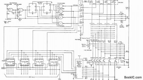 4_digit_CMOS_gas_discharge_display_