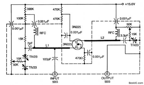 900_MHz_BF_amplifier_using_a_3N225_dual_gate_MOSFET