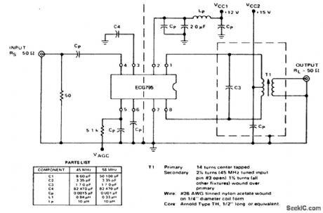 45_MHz_58_MHz_RF_amplifier