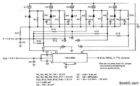 Multicrystal_RF_oscillator_for_the_20_MHz_to_20_MHz_range