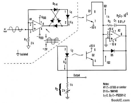 OPTICALLY_ISOLATED_PRECISION_RECTIFIER