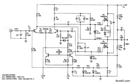 2_TO_6_W_AUDIO_AMPLIFIER_WITH_PREAMPLIFIER