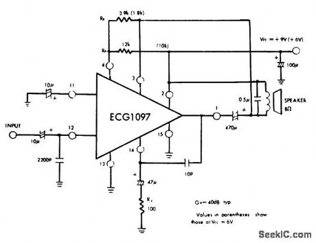 1__watt_OTL_audio_power_amplifier