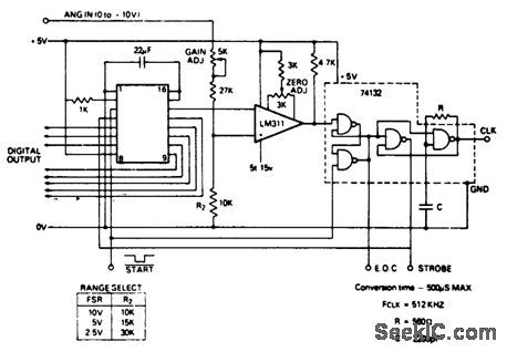 8_bit_A_D_converter_using_an_ADC_MC8B_16_pin_DIP