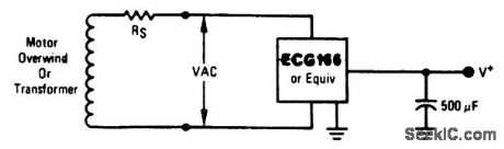 12_volt_power_supply_using_an_over_winding_from_a_phonograph_motor