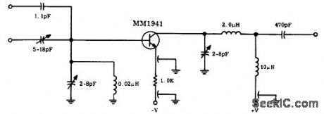 250_MHz_PF_to_50_MHz_IF_mixer_using_an_MM1941_transistor