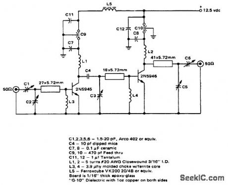 10_watt_UHF_microstrip_amplifier_for_450_to_470_MHz
