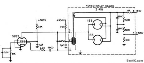 5_KV_A_F_PENTODE_OSCILLATOR_CRT_SUPPLY