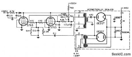 14_KV_AND_385_V_FOR_DARK_FACE_CRT