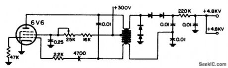 48_KV_OSCILLATOR_TYPE_CRT_SUPPLY