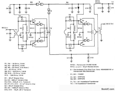20_watt_25_dB_16_to_30_MHz_SSB_linear_amplifiersupply_voltage_is_138_volts
