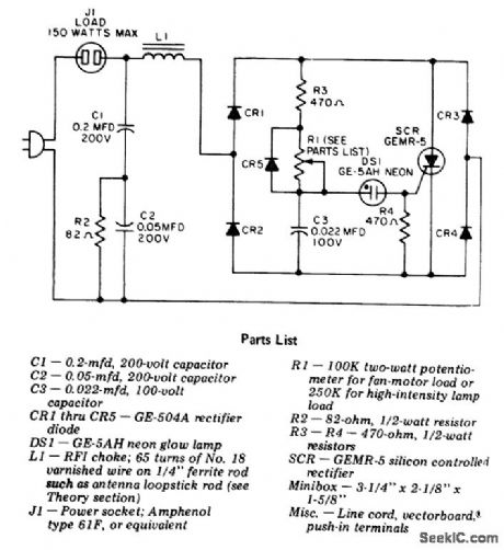 High_intensity_lamp_dimmer_or_fan_control