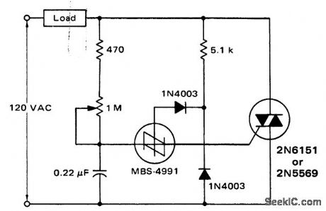 800_watt_triac_light_dimmer_with_silicon_bilateral_switch_SBS