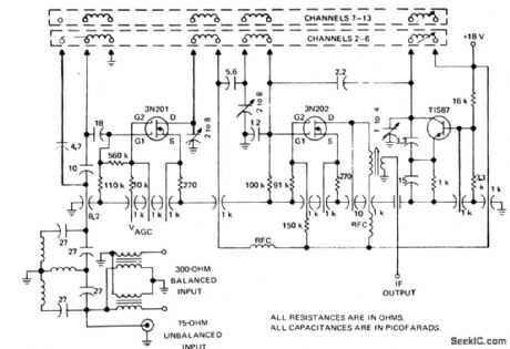 TV_VHF_tuner_using_dual_gate_MOSFETs