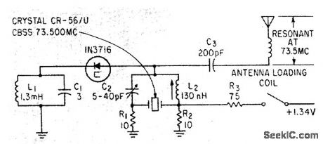735_MC_CRYSTAL_CONTROLLED_TUNNEL_DIODE_TRANSMITTER