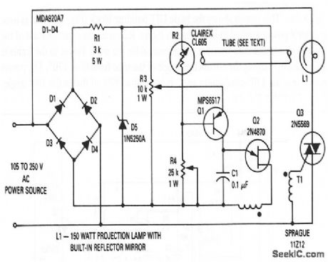 Voltage_regulator_for_a_projection_lamp
