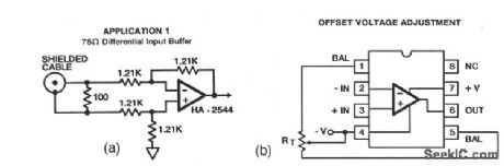75_Ω_differential_input_buffer