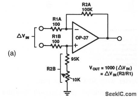 Single_op_amp_difference_amplifier