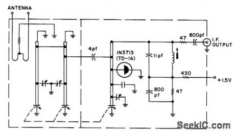 CAPACITIVELY_TUNED_TUNNEL_DIODE_TUNER_