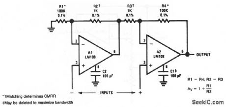 High_input_impedance_instrumentation_amplifier