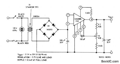 Adjustable_off_line_linear_supply