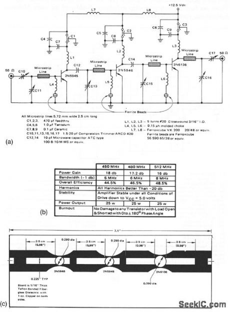 25_W_UHF_amplifier_using_microstrip_techniques