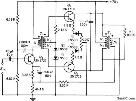 75_W_CLASS_B_SERVO_AMPLIFIER