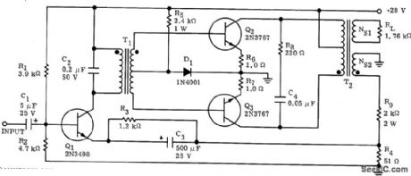 TRANSFORMER_COUPLED_SERVO_AMPLIFIER