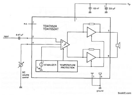 Single_chiyo_audio_amplifier_BTL_1_W_05_W_with_volume_control