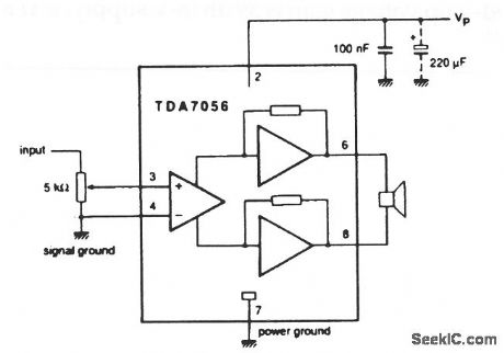 Single_chip_audio_amplifier_BTL_mono_3_W