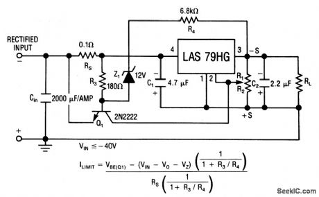 5_A_negative_adjustable_voltage_regulator_with_safe_area_protection