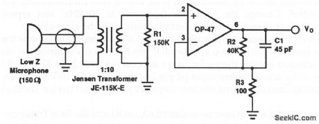 Low_impedance_microphone_preamplifier