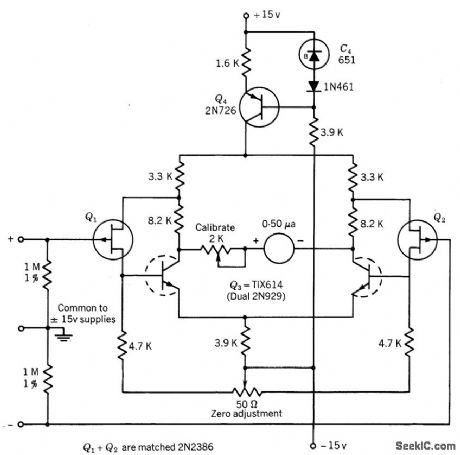 FET_D_C_MILLIVOLTMETER