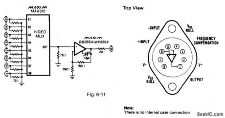 Wideband_fast_settling_op_amp_with_multplex_input