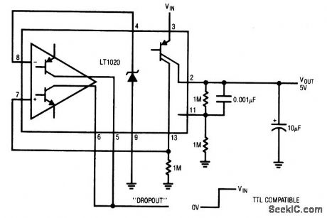 Regulator_with_logic_output_on_dropout_battery_low