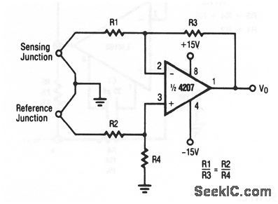 High_stability_thermocouple_amplifier